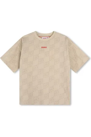 HUGO BOSS T-Shirt mit Monogramm-Print