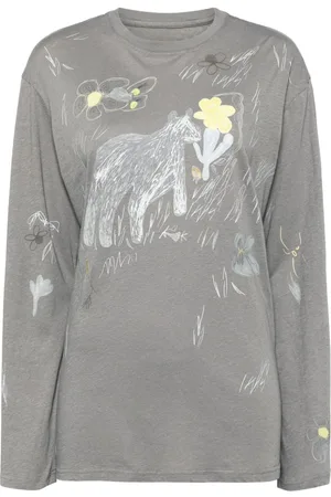JNBY Langarmshirt mit Bären-Print