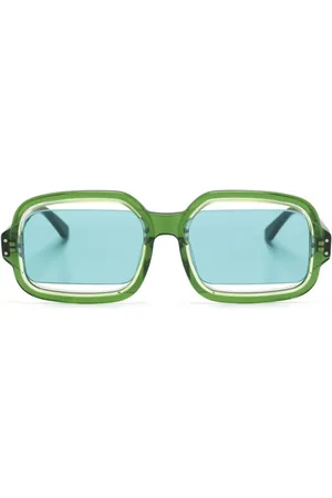 HENRIK VIBSKOV Olga Sonnenbrille mit eckigem Gestell