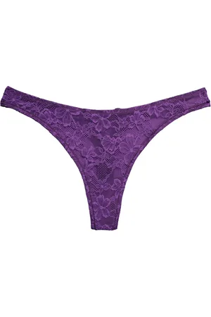 FLEUR DU MAL Le Stretch Tanga aus Spitze