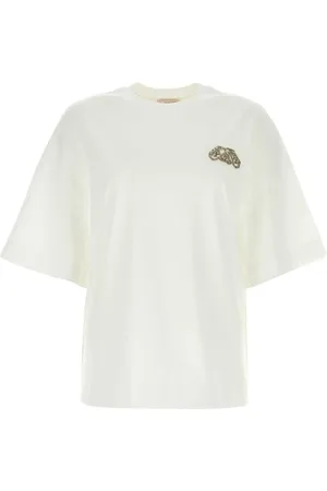 Alexander McQueen Seal T-Shirt mit Logo-Applikation