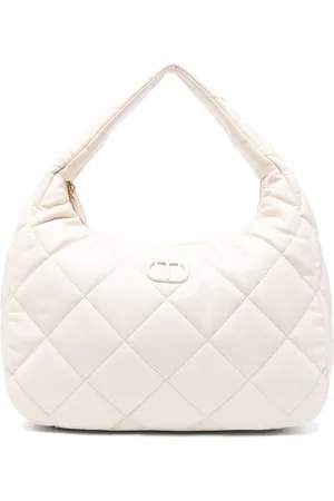 Twin-Set Handtasche mit Logo-Schild