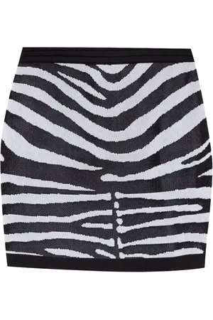 Balmain Rock mit Zebra-Print