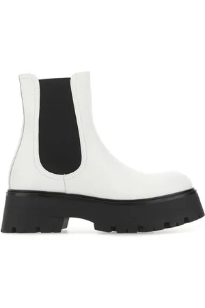 Alexander McQueen Stiefel mit dicker Sohle