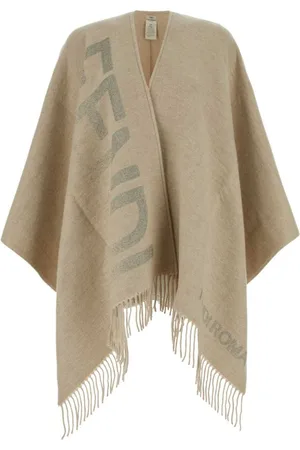 Fendi Poncho mit Fransen