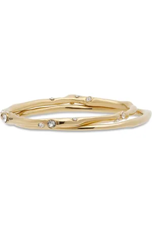 DRIES VAN NOTEN Set aus zwei Armbändern mit Kristallen