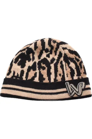 LOUIS VUITTON 2019 Beanie mit Leoparden-Print