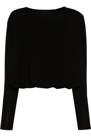 Pinko T-Shirt mit Drapierung