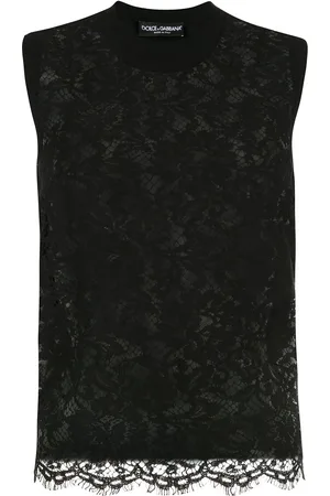 Dolce & Gabbana Top mit Spitze