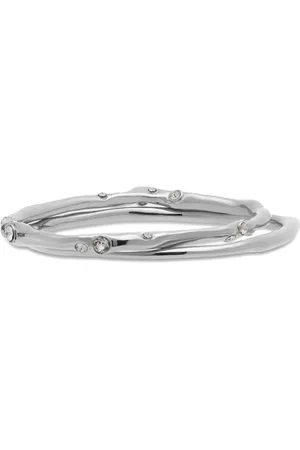 DRIES VAN NOTEN Set aus zwei Armbändern mit Kristallen