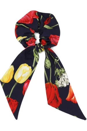 Dolce & Gabbana Viyella Haargummi mit Blumen-Print