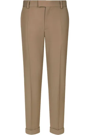 Dolce & Gabbana Tapered-Hose mit Bügelfalten