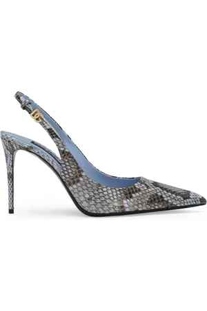 Dolce & Gabbana Pumps mit Schlangenleder-Effekt 90mm