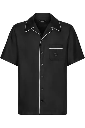 Dolce & Gabbana Hemd mit DG-Stickerei