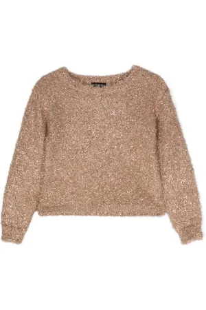 MONNALISA Pullover mit Metallic-Finish