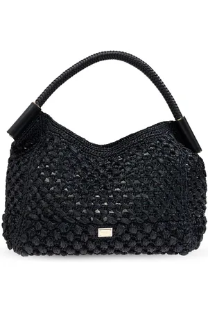 Dolce & Gabbana Handtasche mit Logo-Schild