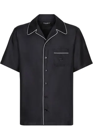 Dolce & Gabbana Hemd mit DG-Stickerei