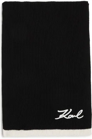 Karl Lagerfeld Gestrickter K/Signatur Schal
