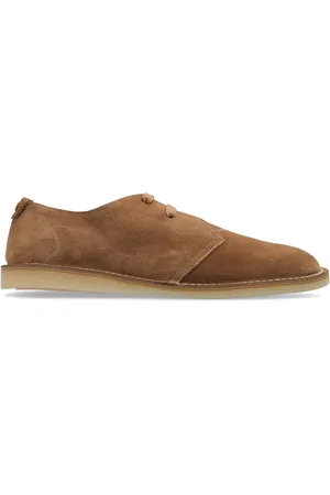 Dolce & Gabbana Derby-Schuhe aus Wildleder mit Logo-Detail