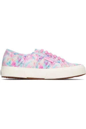 Superga Batik-Sneakers mit Logo-Detail