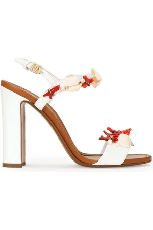 Dolce & Gabbana Keira Sandalen mit Korallenstickerei 105mm
