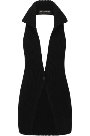 Dolce & Gabbana Pullunder aus Rippenstrick