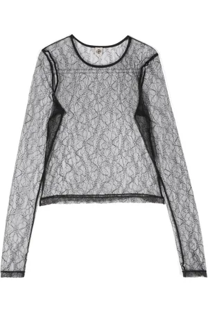 THE GARMENT Semi-transparentes Oberteil