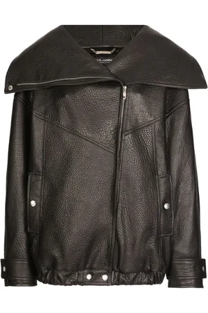 Dolce & Gabbana Bikerjacke aus Leder