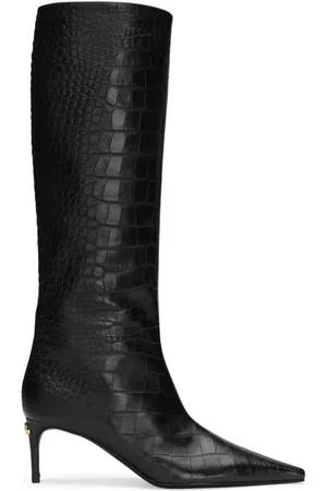 Dolce & Gabbana Stiefel mit Kroko-Optik