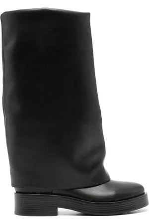 Casadei Halbhohe Stiefel im Layering-Look