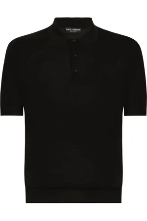 Dolce & Gabbana Fein gestricktes Poloshirt