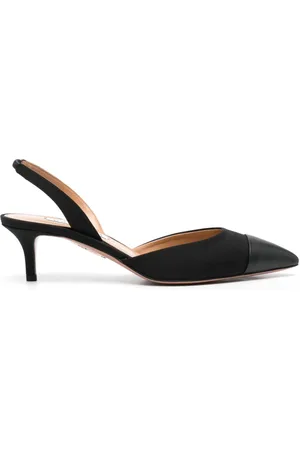 Aquazzura Slingback-Pumps mit Kontrastkappe 60mm