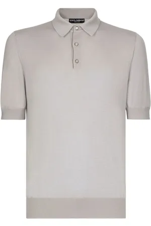 Dolce & Gabbana Fein gestricktes Poloshirt