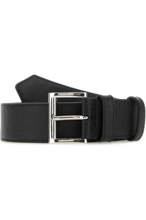Prada Gürtel aus Saffiano-Leder mit Triangel-Logo