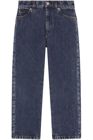 Dolce & Gabbana Jeans mit Logo-Schild