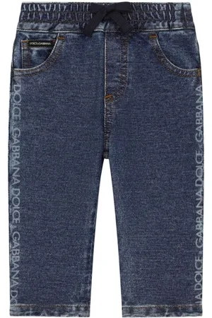 Dolce & Gabbana Five-Pocket-Jeans mit Logo-Print