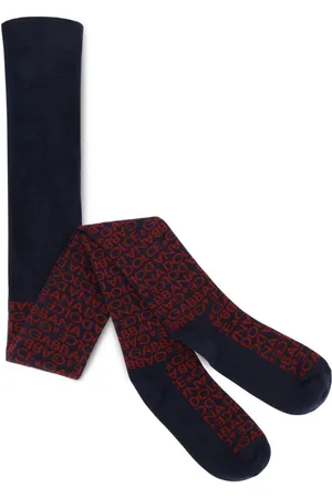 Dolce & Gabbana Strumpfhose mit Logo-Jacquard