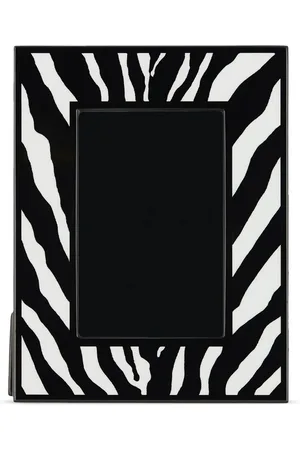 Dolce & Gabbana Bilderrahmen mit Zebra-Print