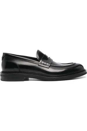 Dolce & Gabbana Loafer aus gebürstetem Leder