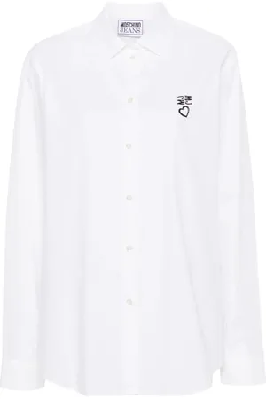 Moschino Hemd mit Logo-Print