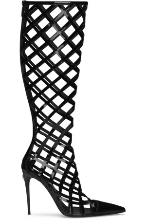 Dolce & Gabbana Kniehohe Cage Stiefel