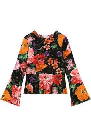 Dolce & Gabbana T-Shirt mit Blumen-Print