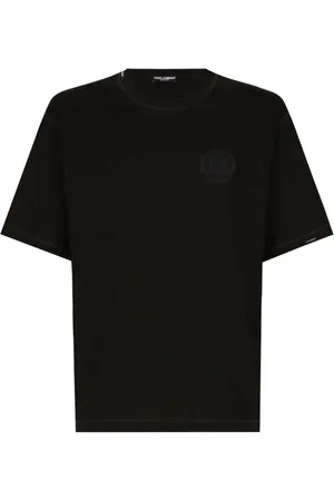 Dolce & Gabbana T-Shirt mit Logo-Stickerei