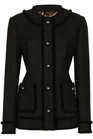 Dolce & Gabbana Jacke mit Logo-Gravur