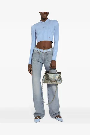 Dolce & Gabbana Tapered-Jeans mit aufgesetzten Taschen