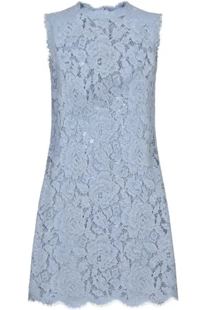 Dolce & Gabbana Spitzenkleid mit Blumenmuster