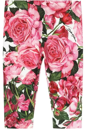Dolce & Gabbana Leggings mit Rosen-Print