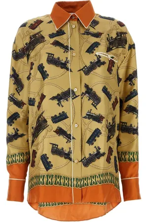 Bally Hemd im Oversized-Look mit grafischem Print