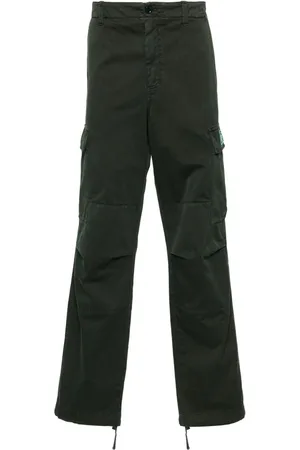 Dolce & Gabbana Halbhohe Cargohose aus Twill