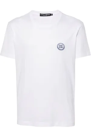 Dolce & Gabbana T-Shirt mit Logo-Stickerei